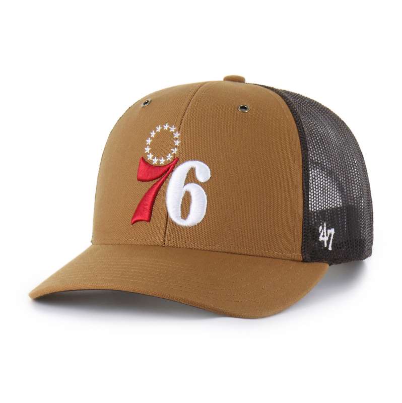 Carhartt  Carhartt Brown Philadelphia 76Ers '47 Trucker