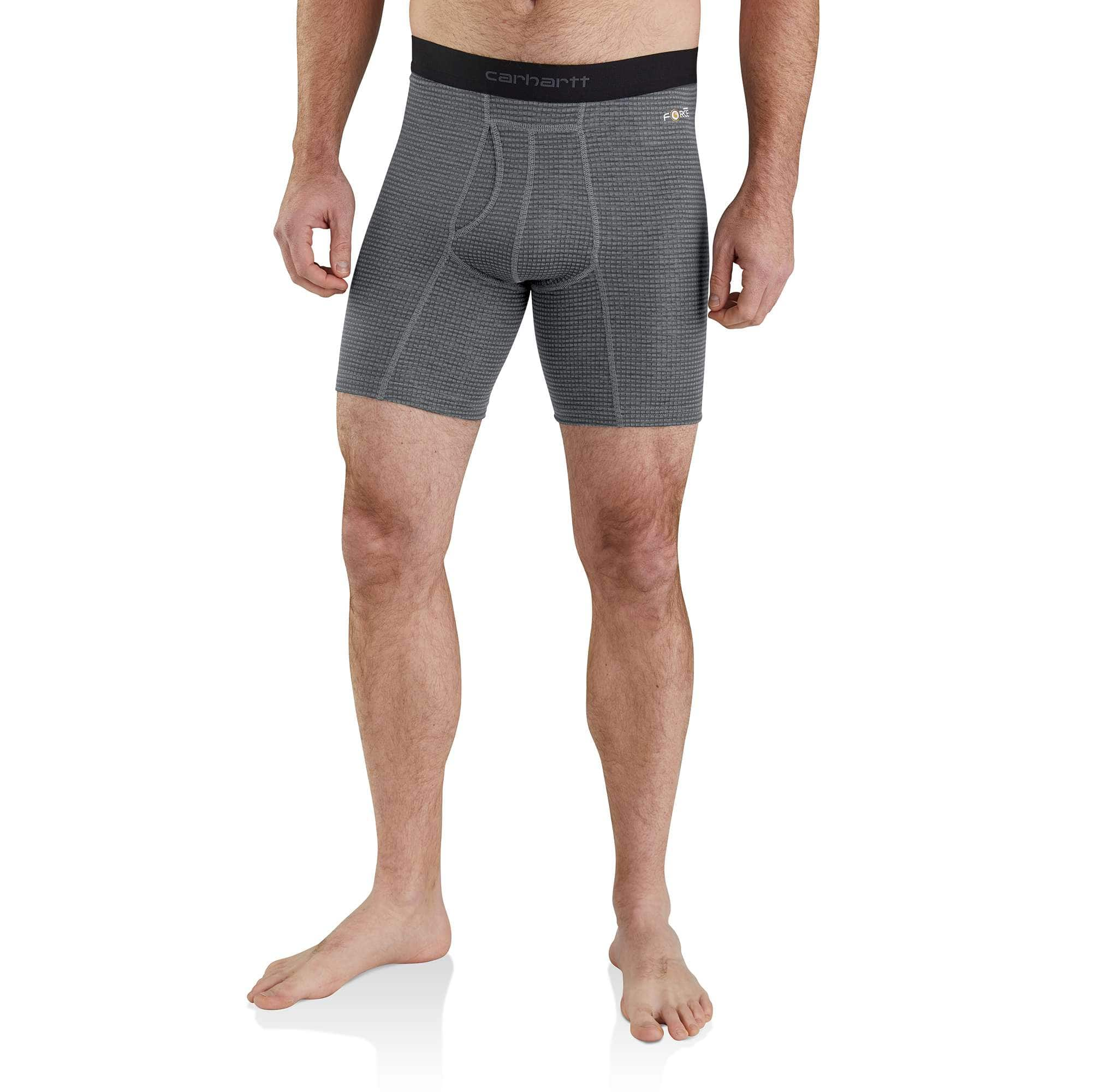 Carhartt Men's Cotton Polyester 2 Pack Boxer Brief (Black) Men's Underwear  - ShopStyle