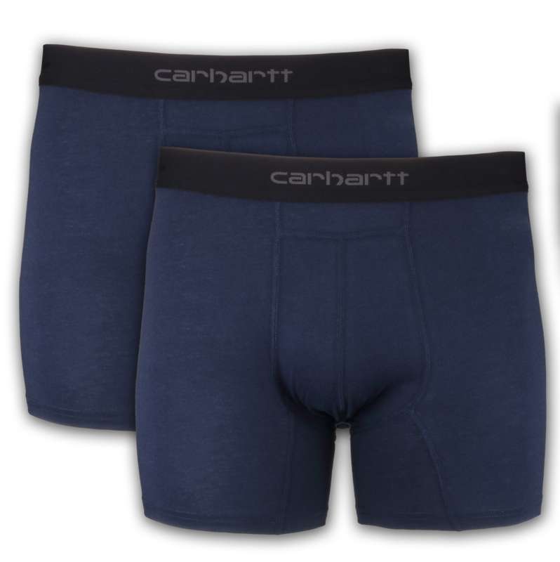 Carhartt  Navy 5" Basic Boxer Brief 2-Pack