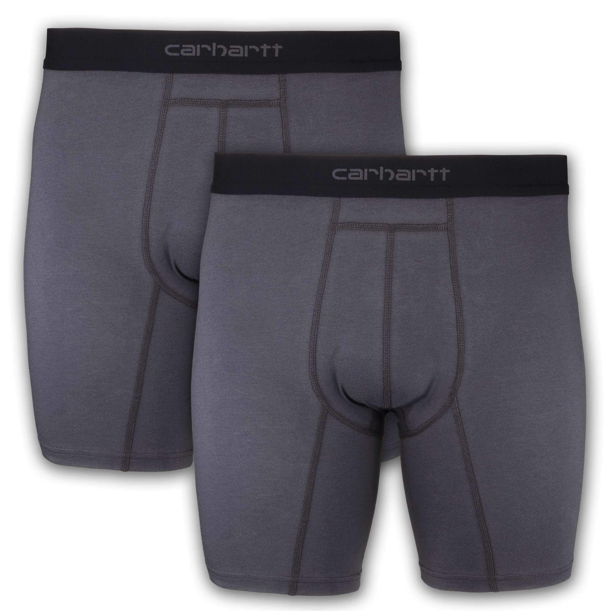 Carhartt Men's Base Force 5 Lightweight Boxer Brief Underwear