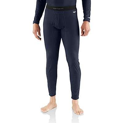 Carhartt Men's Navy Men's Base Layer Thermal Pants - Force® - Lightweight