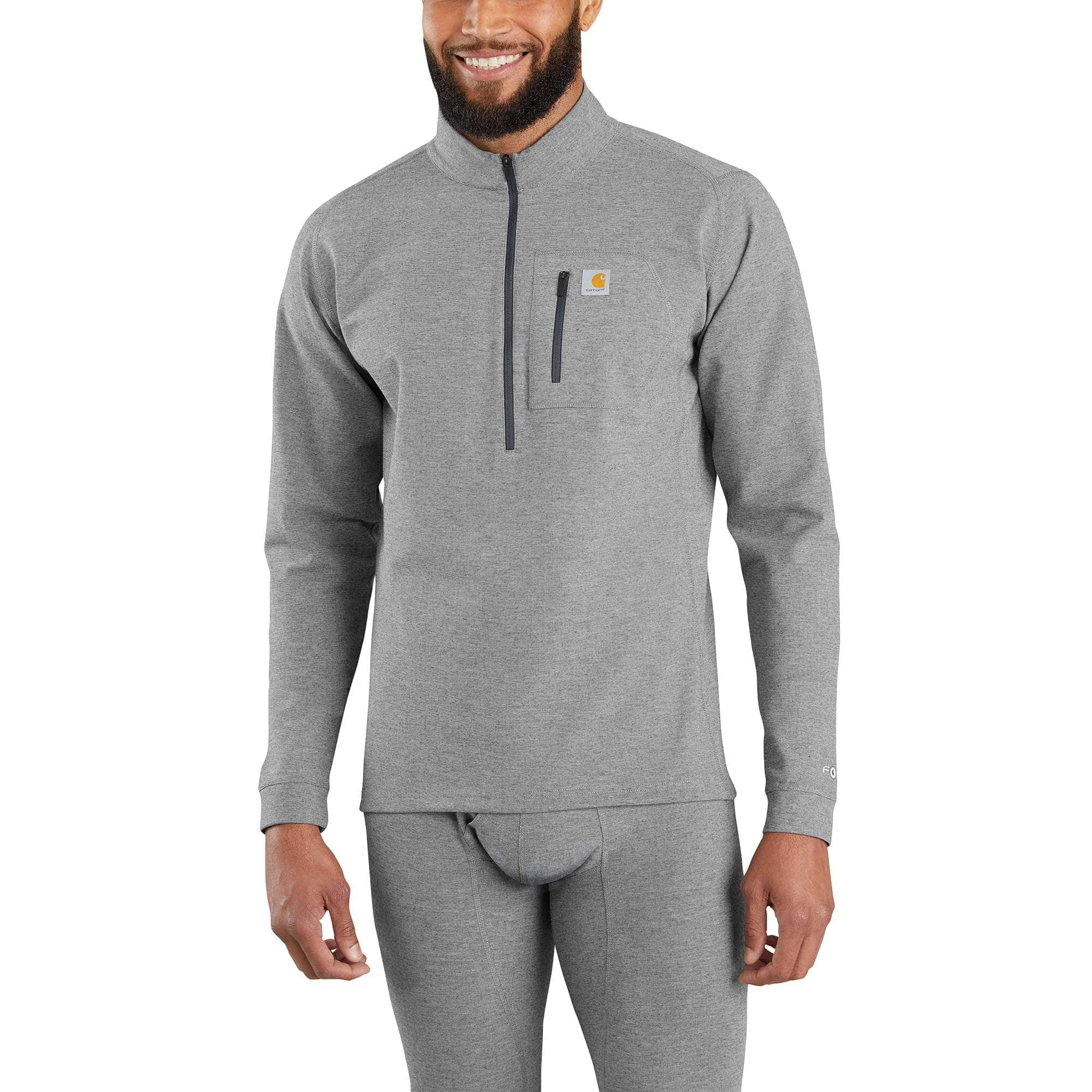 heavyweight quarter zip sweatshirt