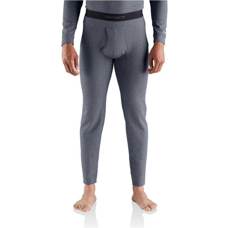 Men's Slim Fit Heavyweight Thermal Pants - All In Motion™ Black