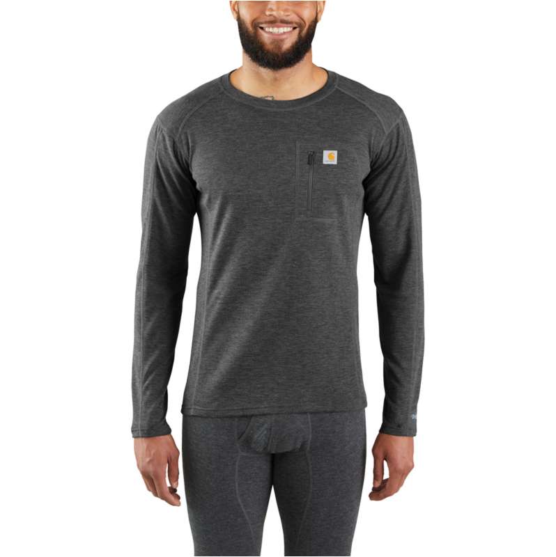 Carhartt Men's Force Midweight Tech Thermal Base Layer Pant, Black, Medium  at  Men's Clothing store