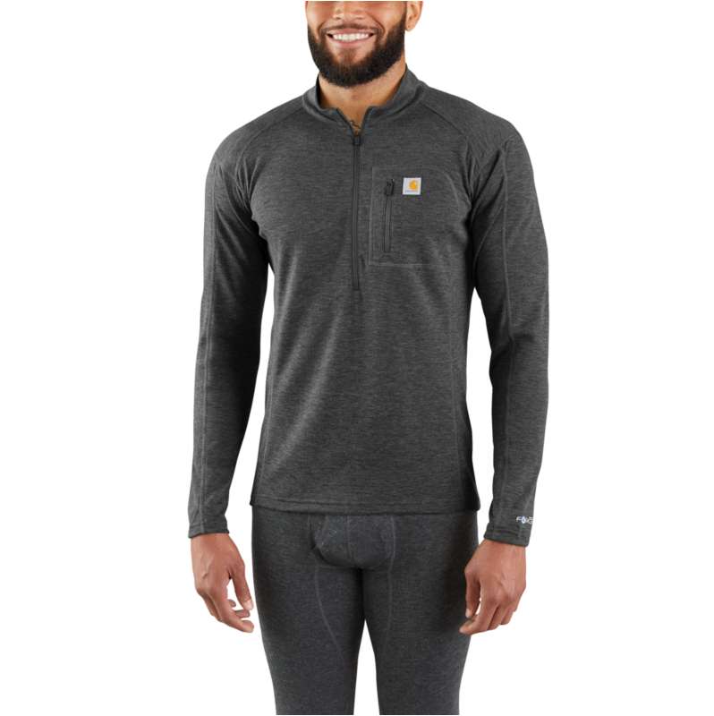 Carhartt Men's Force Heavyweight Base Quarter-Zip - Traditions