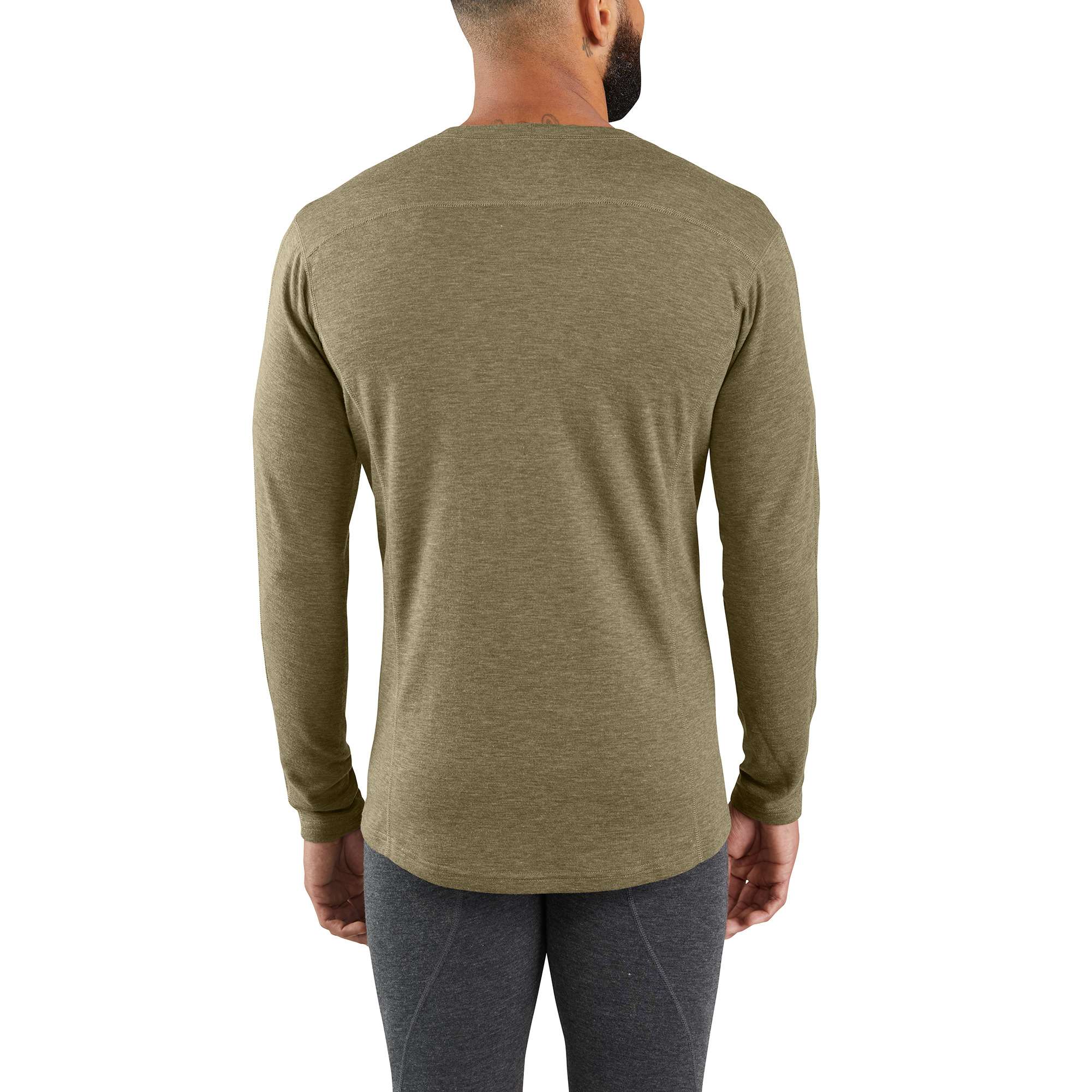 Additional thumbnail 2 of Men's Base Layer Thermal Shirt - Carhartt Force® - Midweight - Poly-Wool
