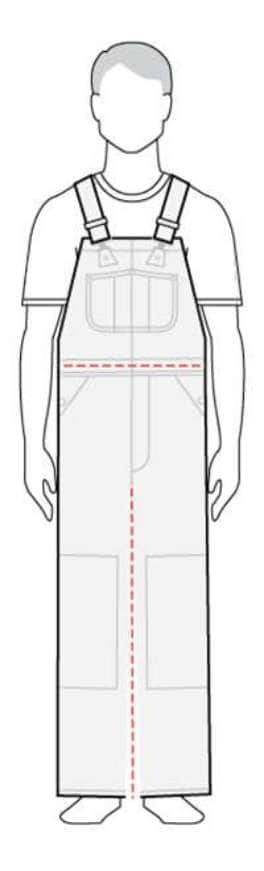 Carhartt bib size chart hotsell