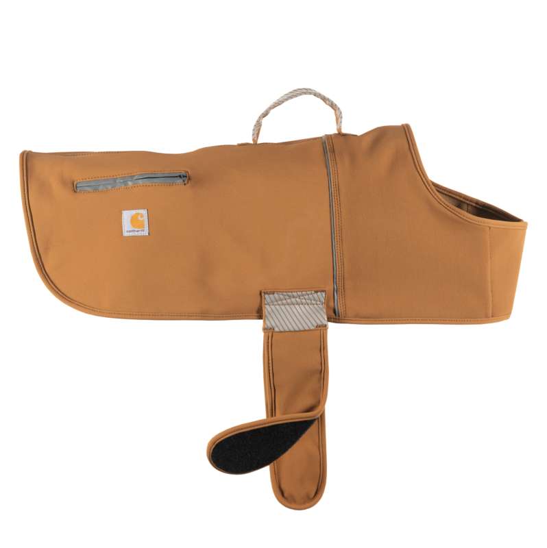 Carhartt  Carhartt Brown Quick Duck Fleece-Lined Dog Jac