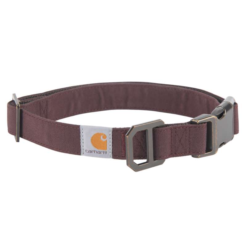 Carhartt  Wine Nylon Duck Dog Collar