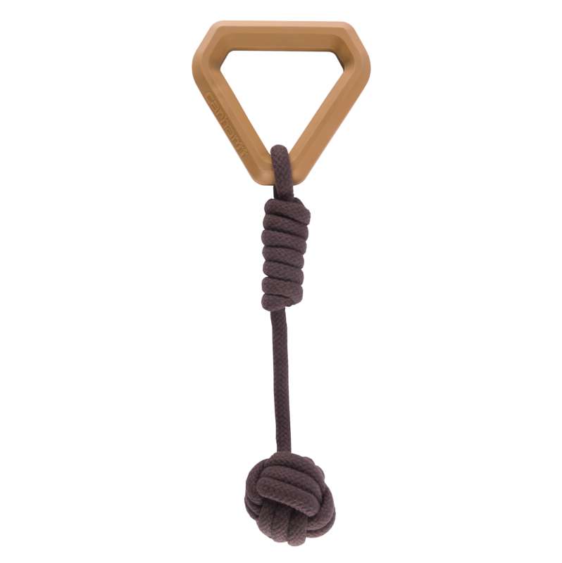 Carhartt  Carhartt Brown Rubber Handle Monkey Fist Dog Pull