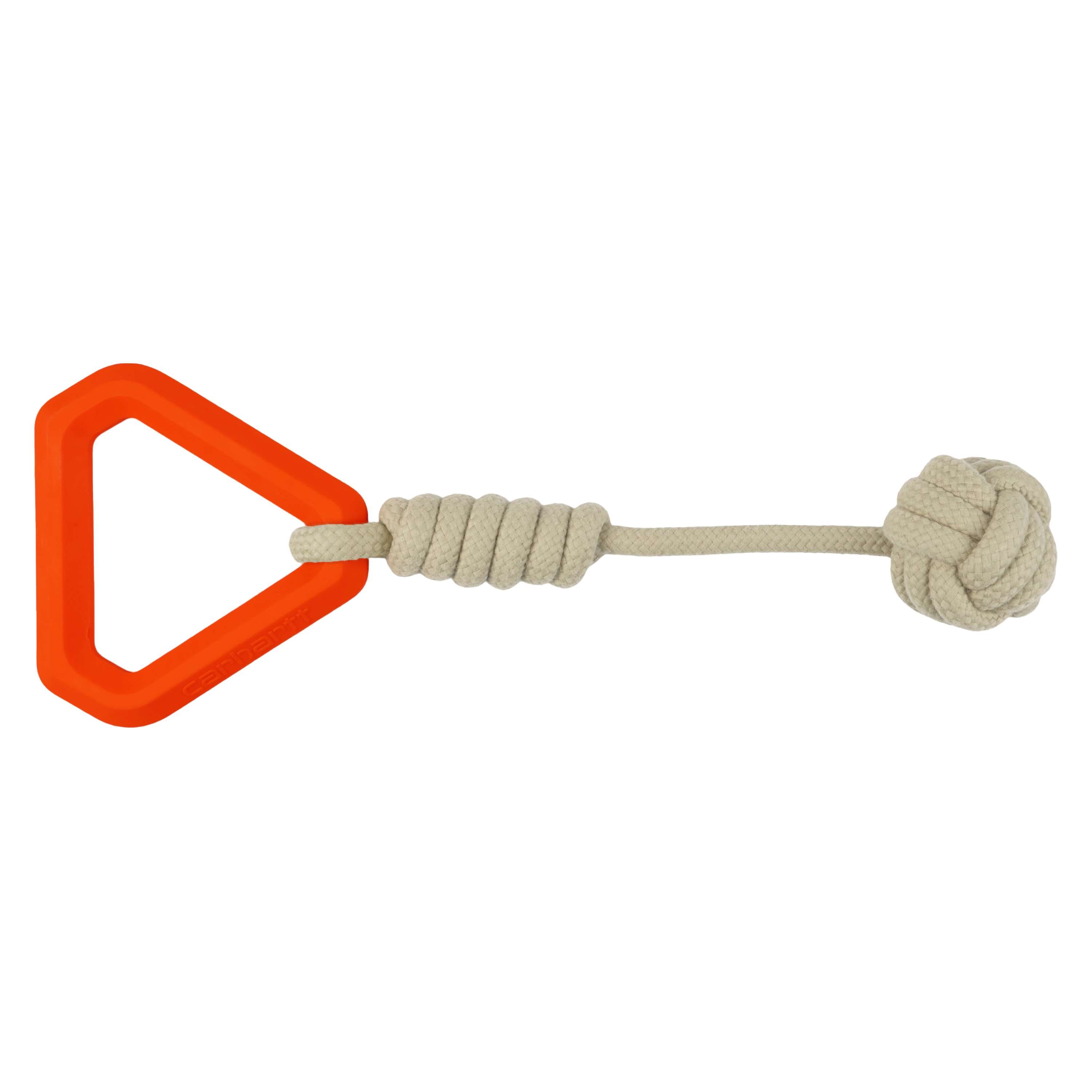 Carhartt Rubber Handle Monkey Fist Dog Pull | Blaze Orange