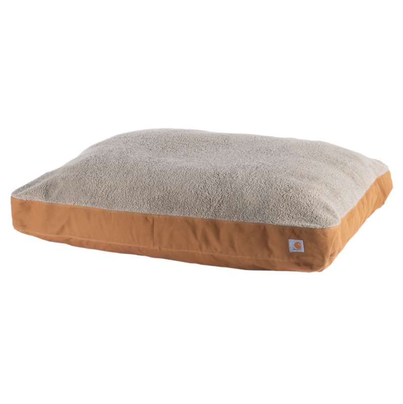 Carhartt  Carhartt Brown Medium Firm Duck Sherpa Top Dog Bed