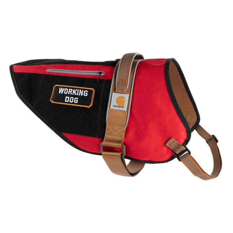Carhartt  Red Nylon Ripstop Service Dog Harness