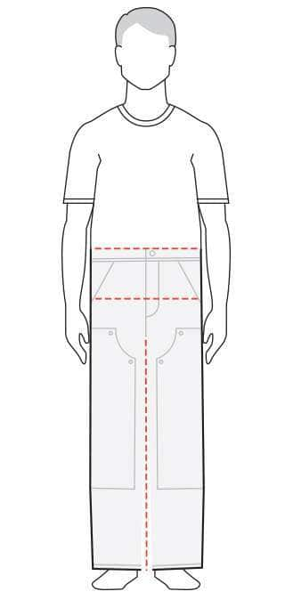 Size Guide, Men's Pants