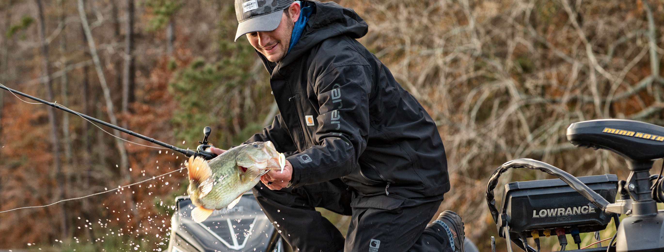 carhartt fishing rain suit