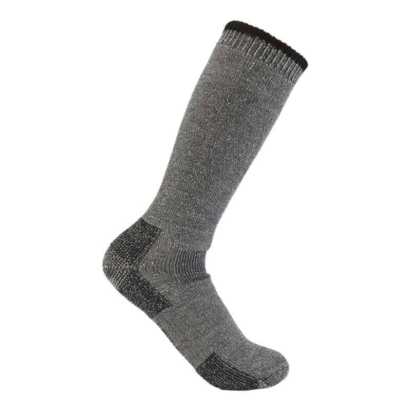 Carhartt  Heather Gray Heavyweight Wool Blend Boot Sock