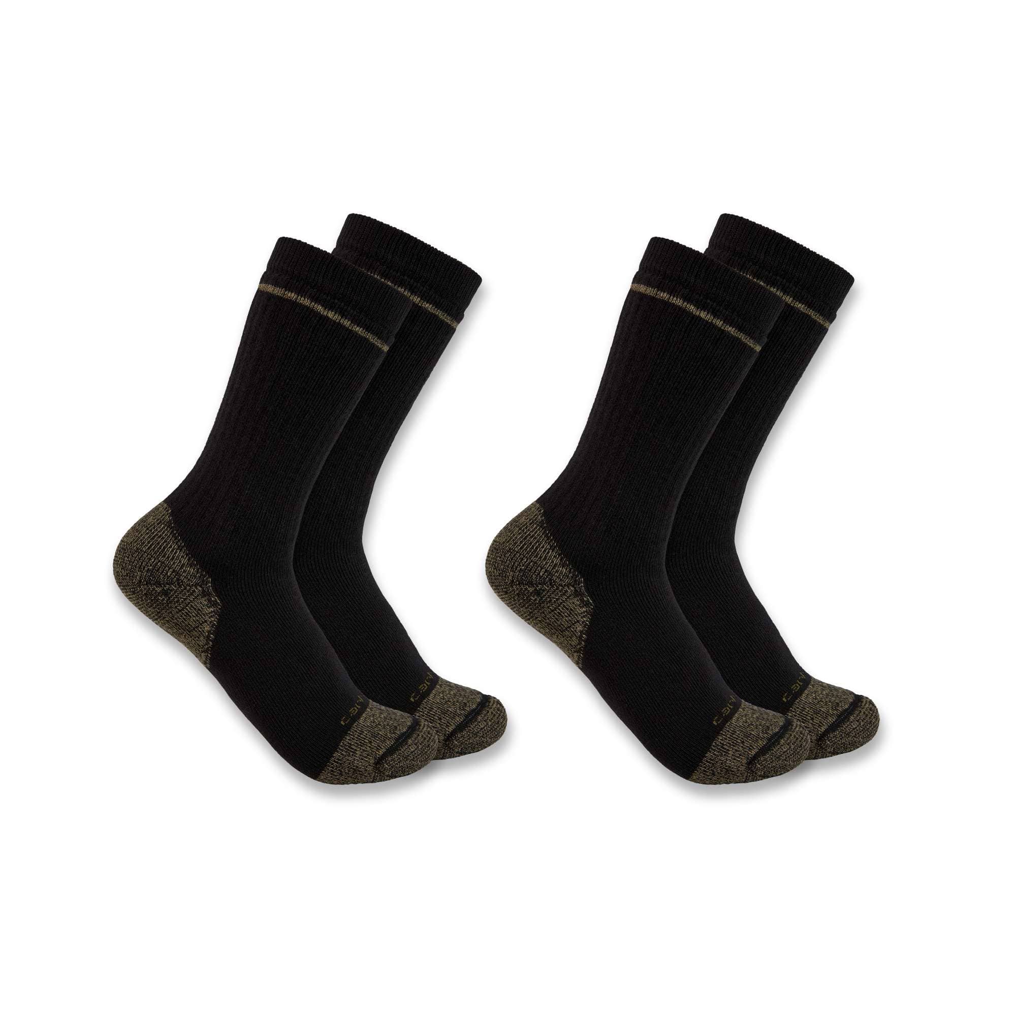 Midweight Cotton Blend Steel Toe Boot Sock 2-Pack