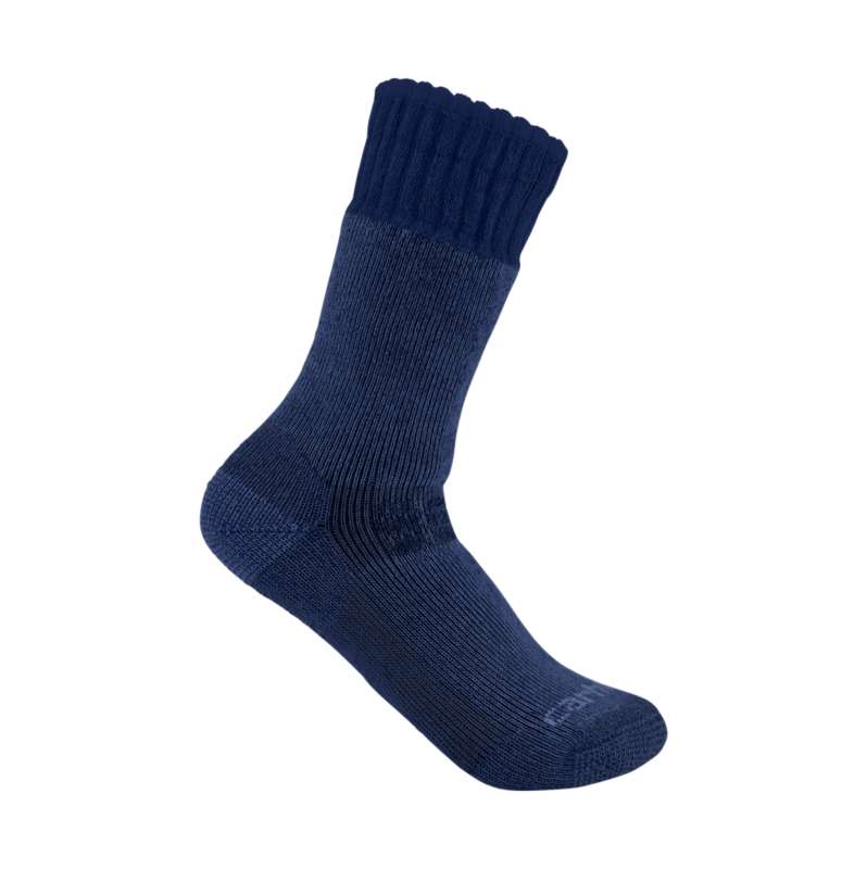 Carhartt  Navy Heavyweight Synthetic-Wool Blend Boot Sock