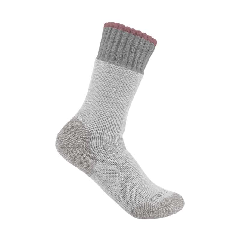 Carhartt  Gray Women's Heavyweight Synthetic-Wool Blend Boot Sock