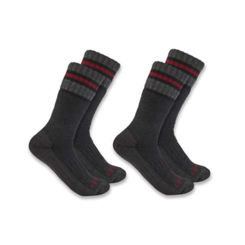 Мужские ботинки Carhartt Heavyweight Synthetic-Wool Blend Boot Sock 2-Pack