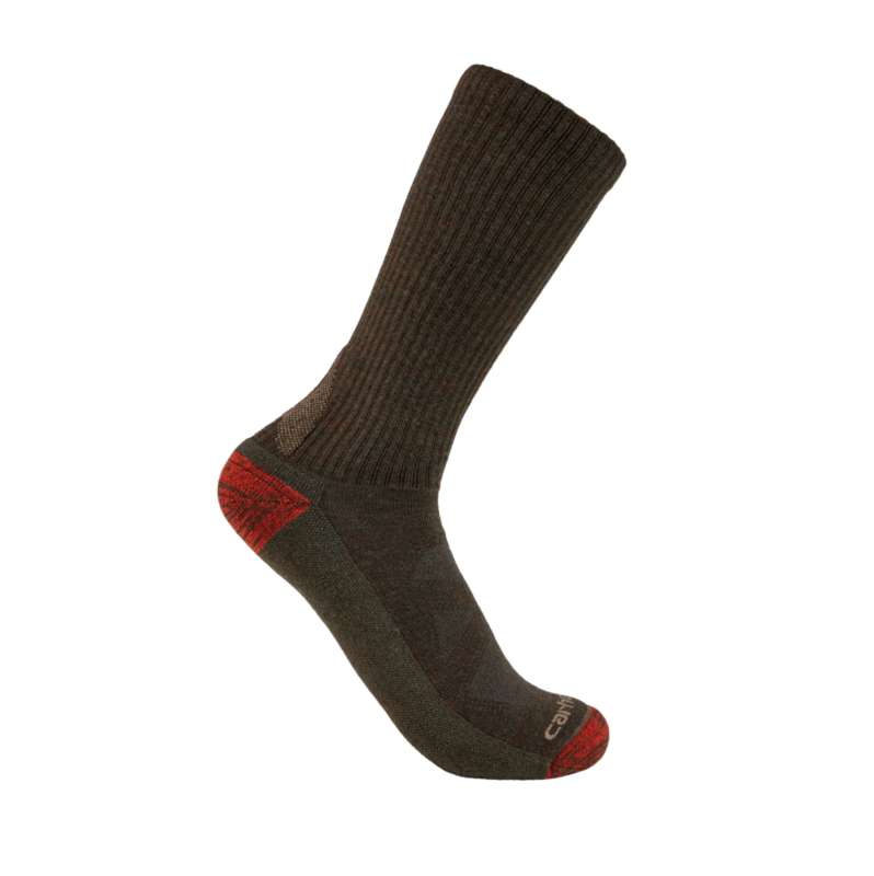 Midweight Merino Wool Blend Boot Sock | Olive | Carhartt