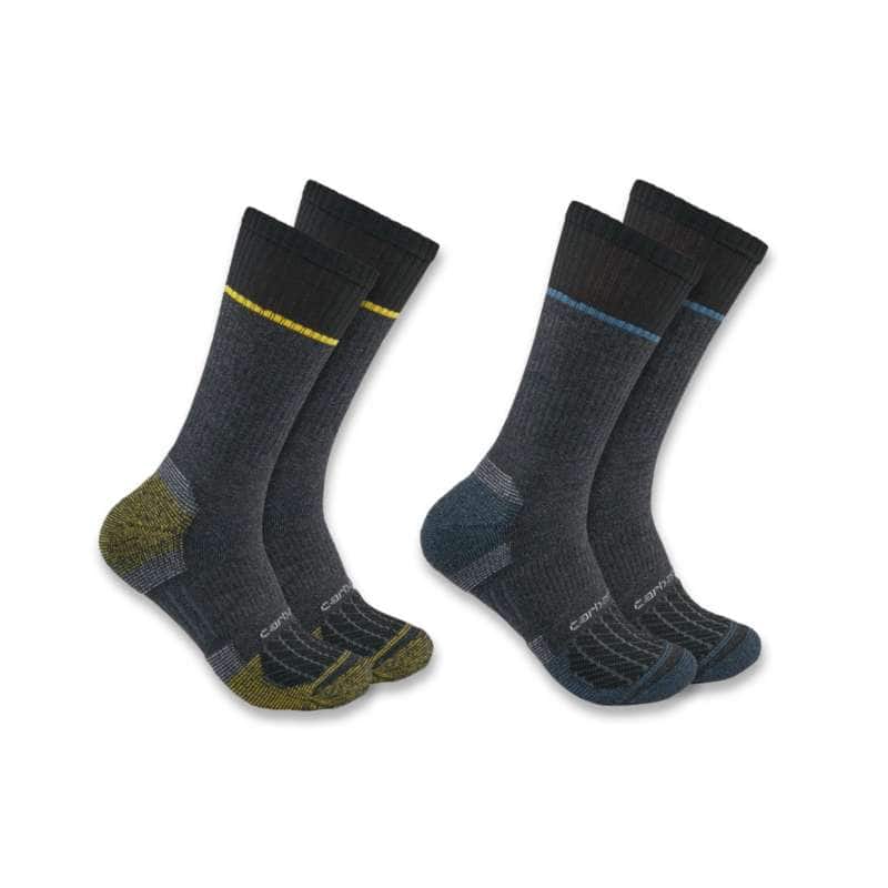 Heavyweight Synthetic-Wool Blend Boot Sock 2-Pack