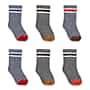 Additional thumbnail 2 of Kids' Midweight Camp Crew Sock 6 Pack