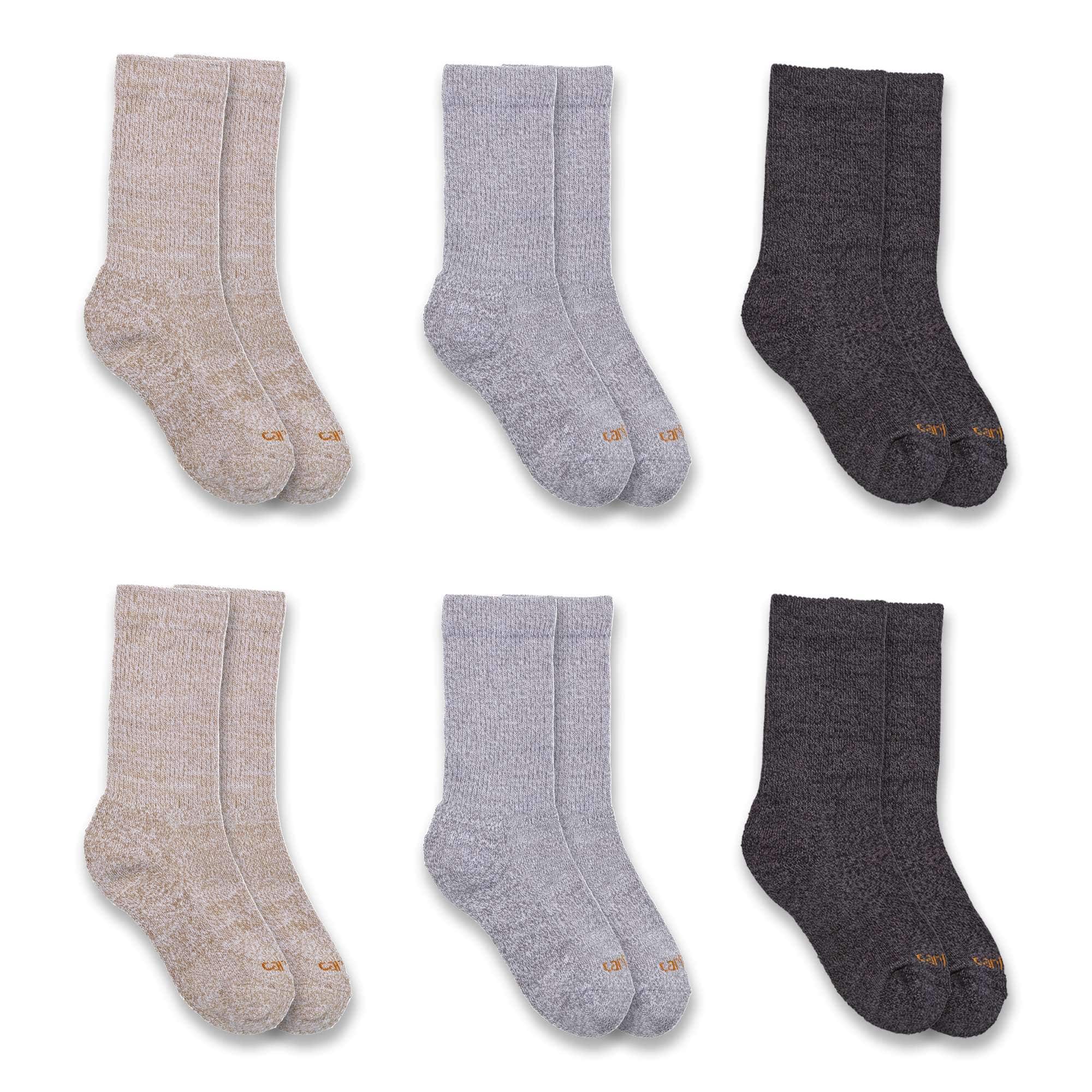 Kid's Lightweight Crew Sock 6Pack Cyber Monday Deals on Accessories