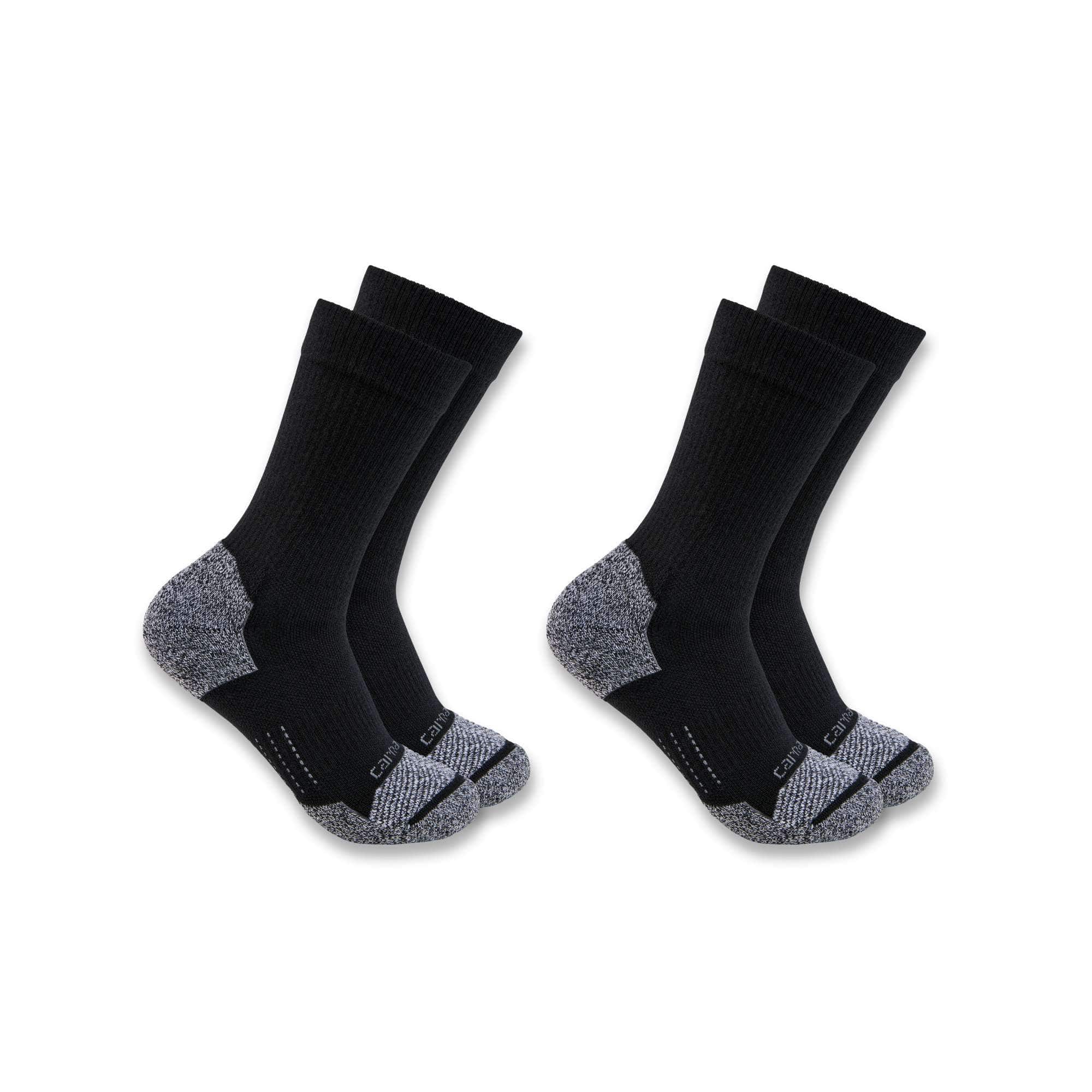 Additional thumbnail 1 of Women's Carhartt Force® Midweight Synthetic Blend Crew Sock 2 Pack