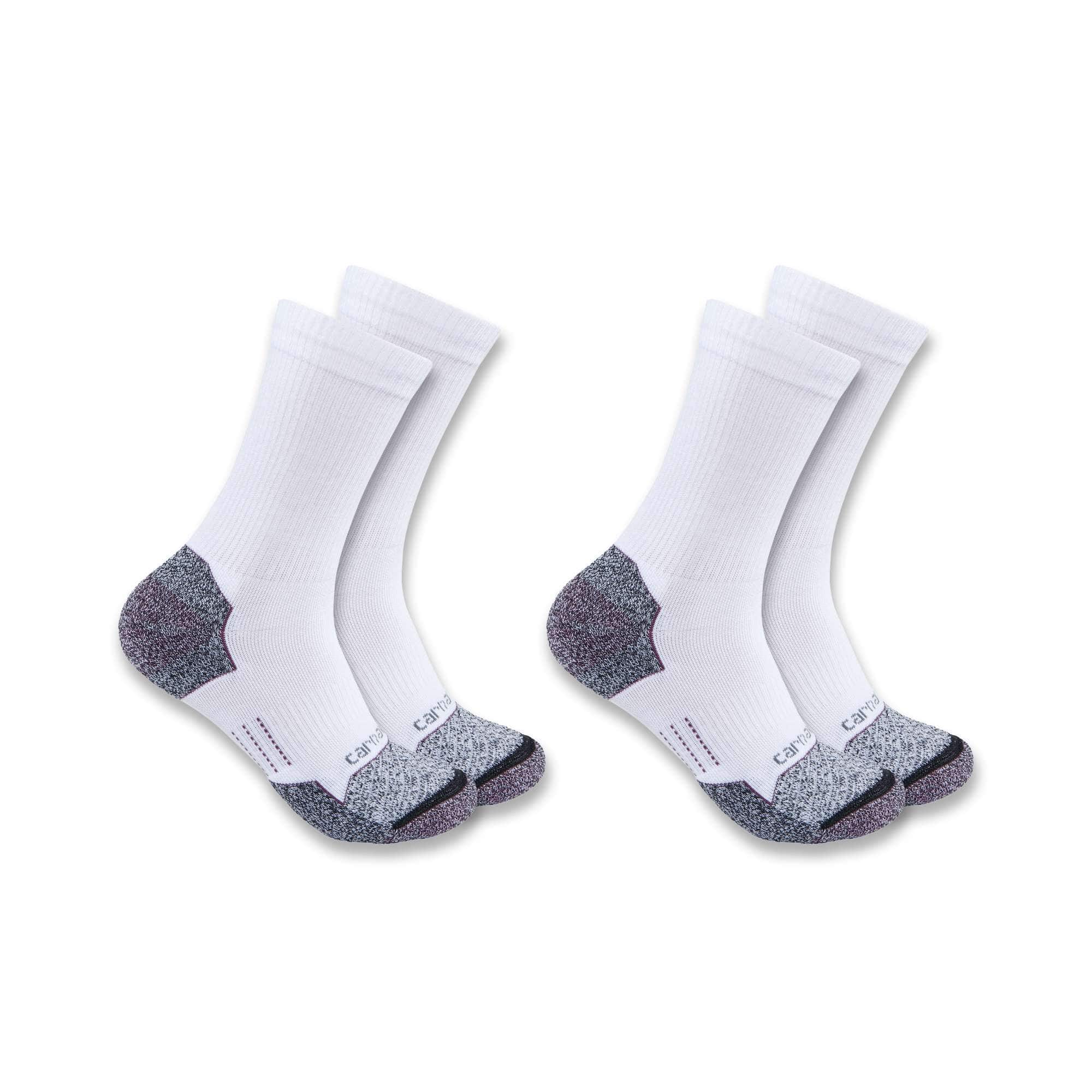 Additional thumbnail 1 of Women's Carhartt Force® Midweight Synthetic Blend Crew Sock 2 Pack