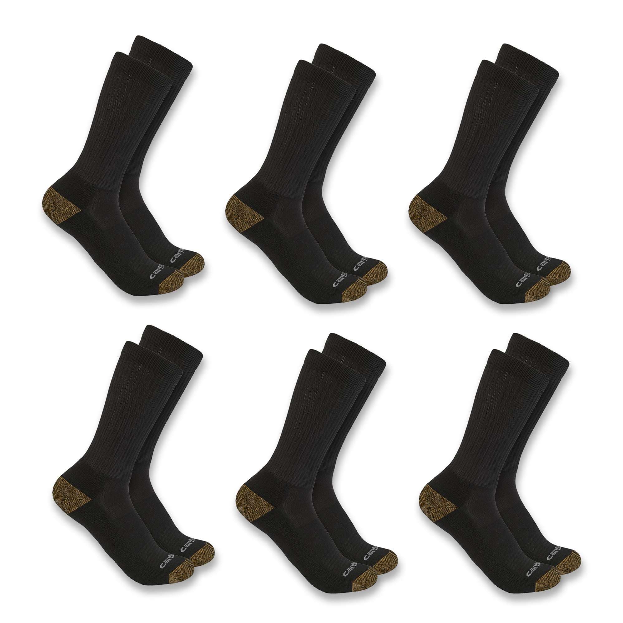 Additional thumbnail 1 of Midweight Crew Sock 6-Pack