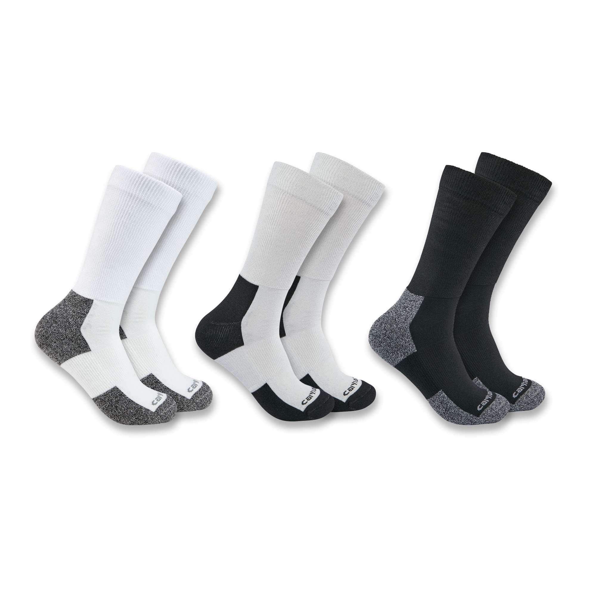 Lightweight Stretch Top Crew Sock 3-Pack