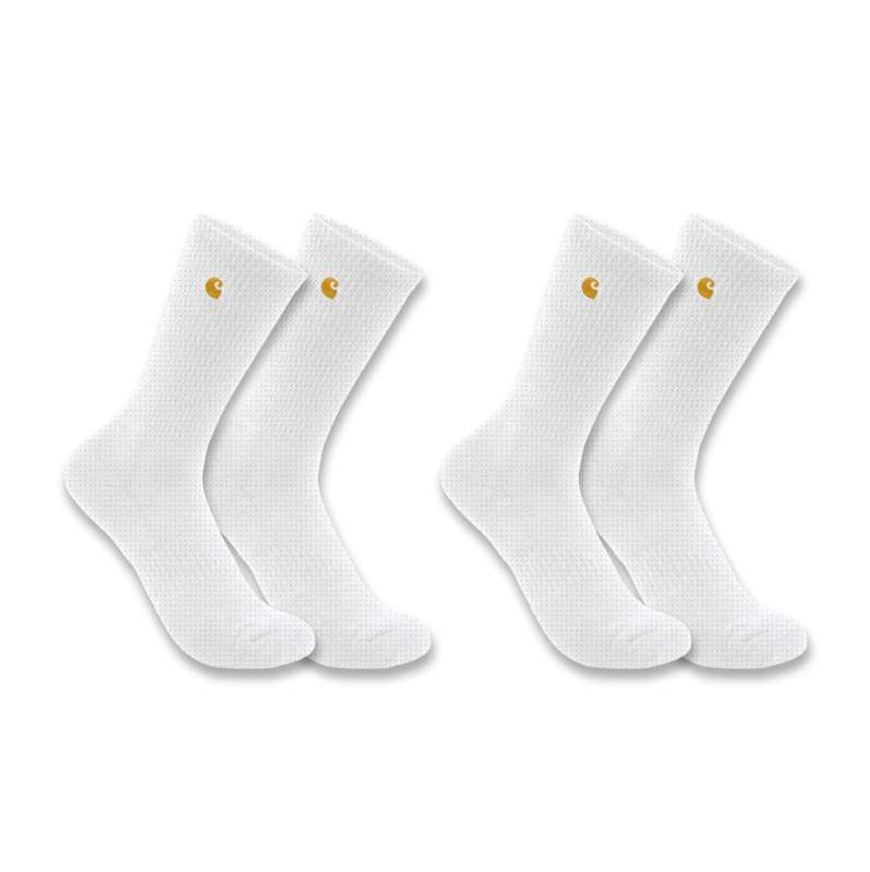 Carhartt  White Force Midweight Crew Sock 2-Pack