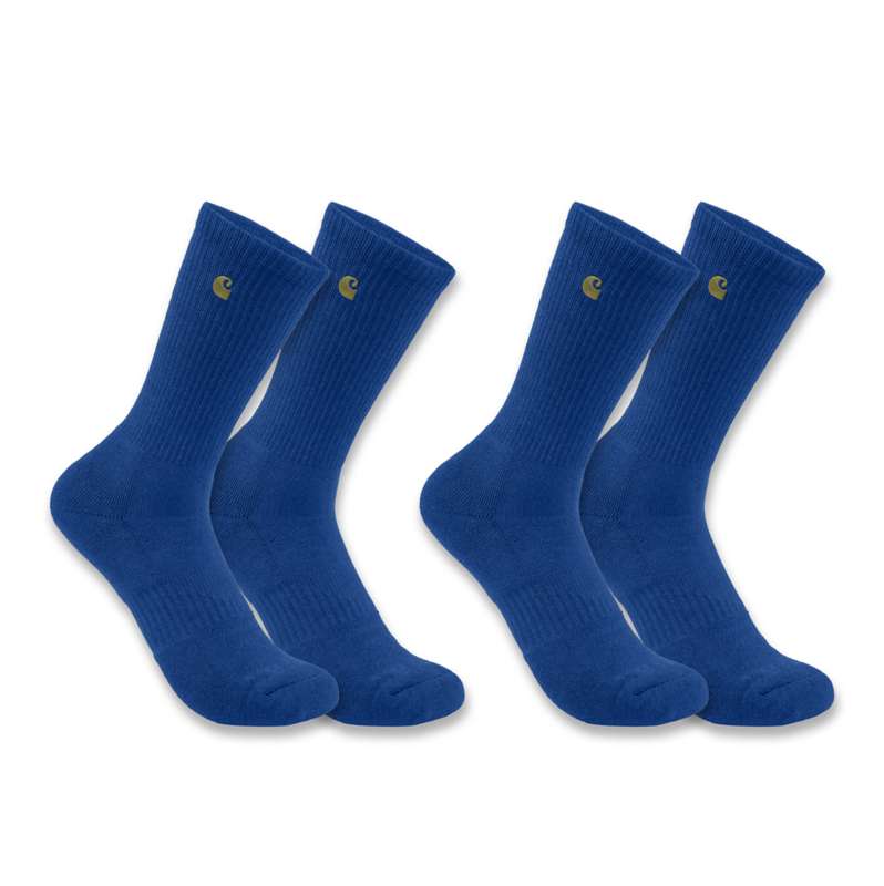 Carhartt  Dark Horizon Blue Force Midweight Crew Sock 2-Pack