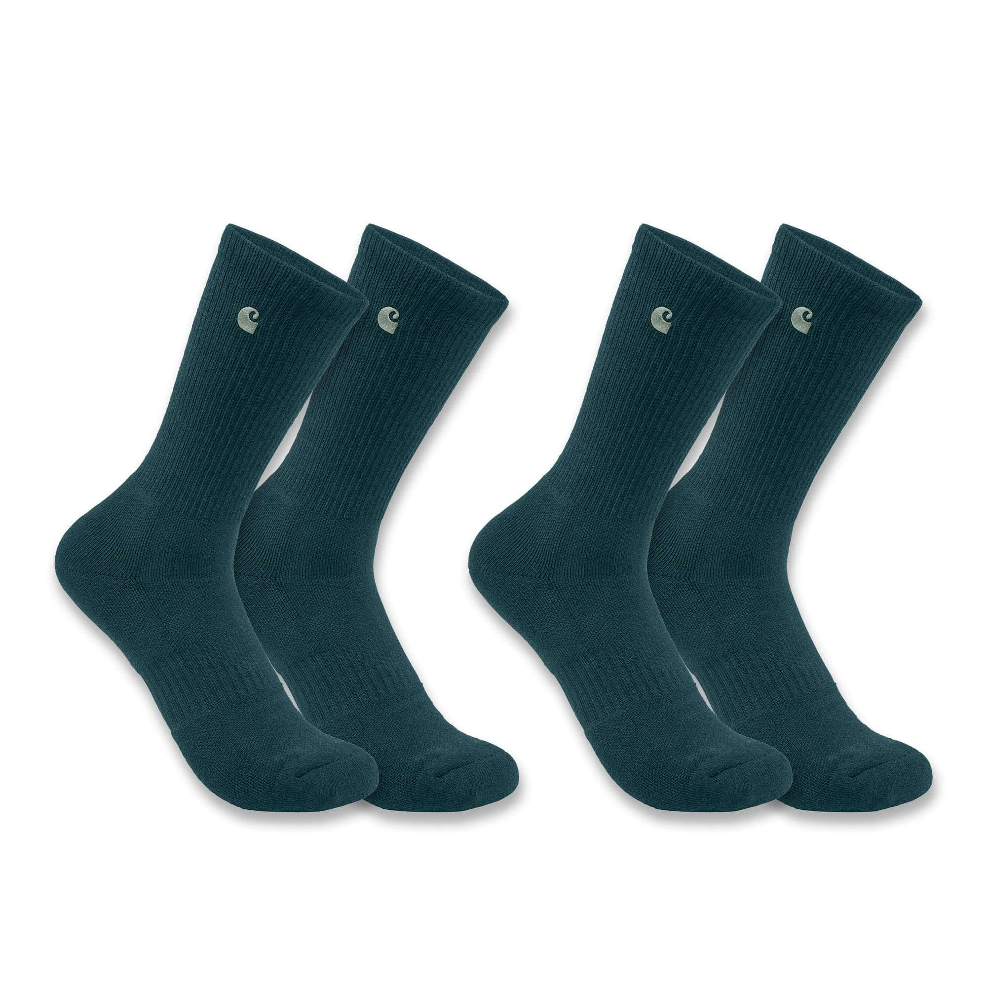 Additional thumbnail 1 of Women's Carhartt Force® Midweight Crew Sock 2-Pack