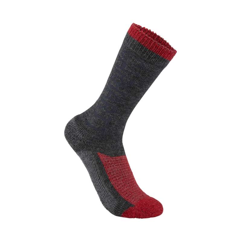 Carhartt  Carbon Heather Midweight Waffle Steel Toe Crew Sock