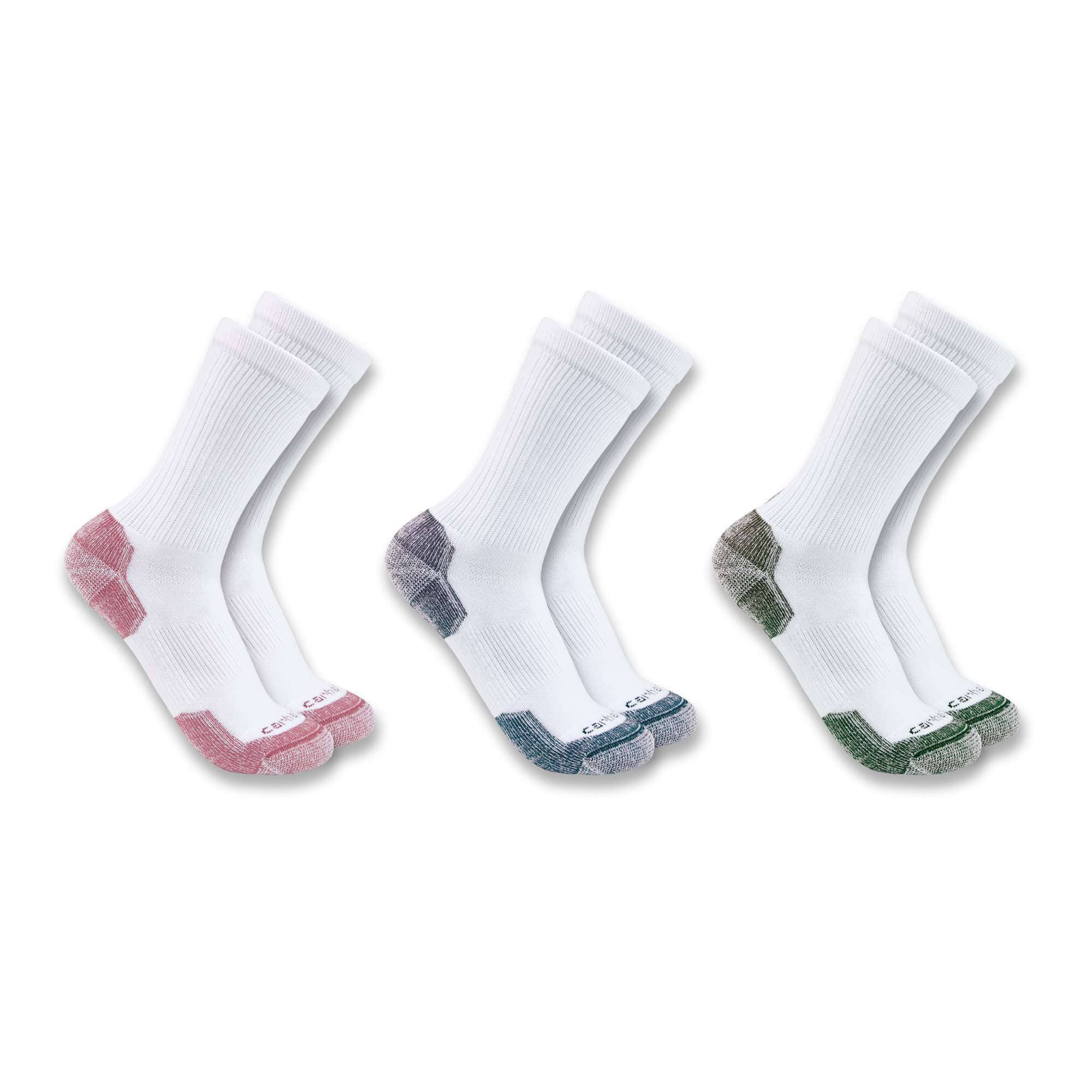 Additional thumbnail 1 of Women's Midweight Cotton Blend Crew Sock 3 Pack