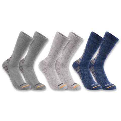 Носки Midweight Blend для мужчин, хлопок, 3 шт. — Carhartt