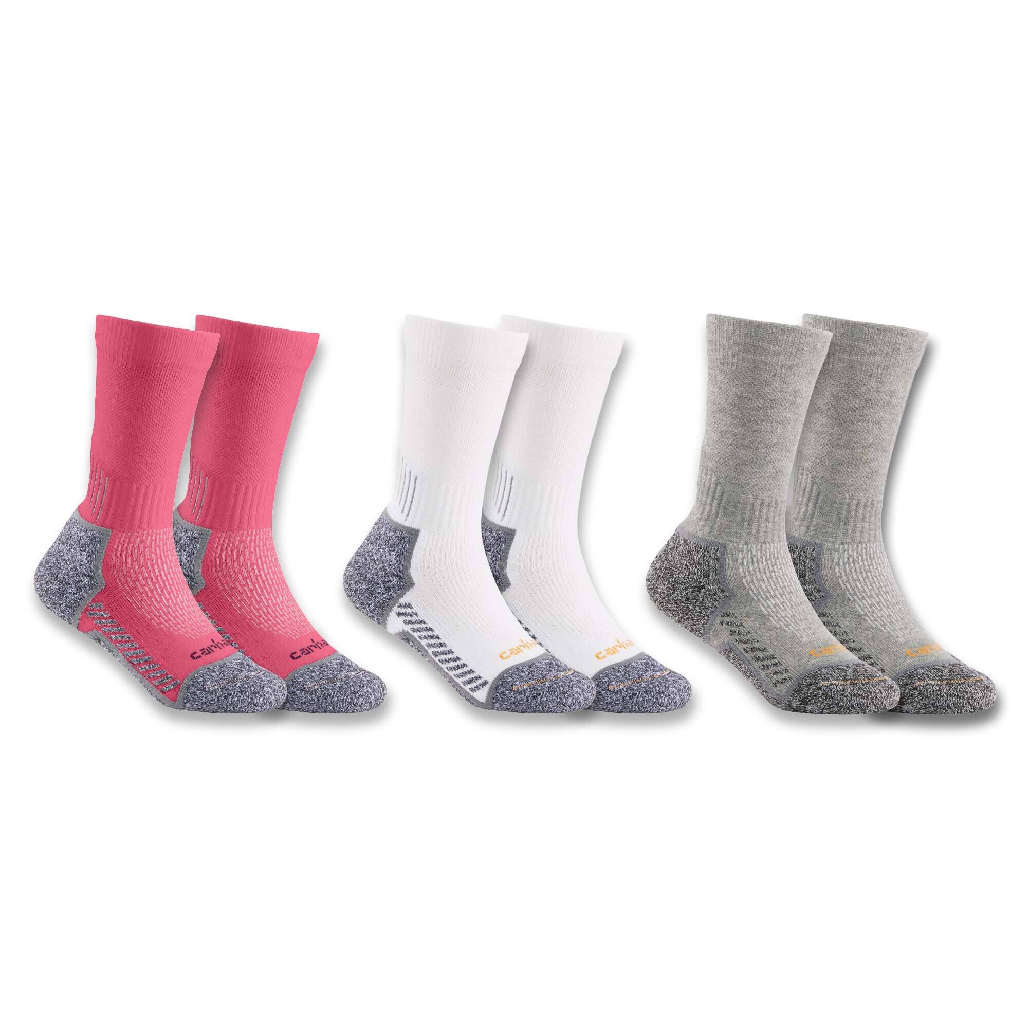 Carhartt Kids' Force Midweight Crew Sock 3-Pack