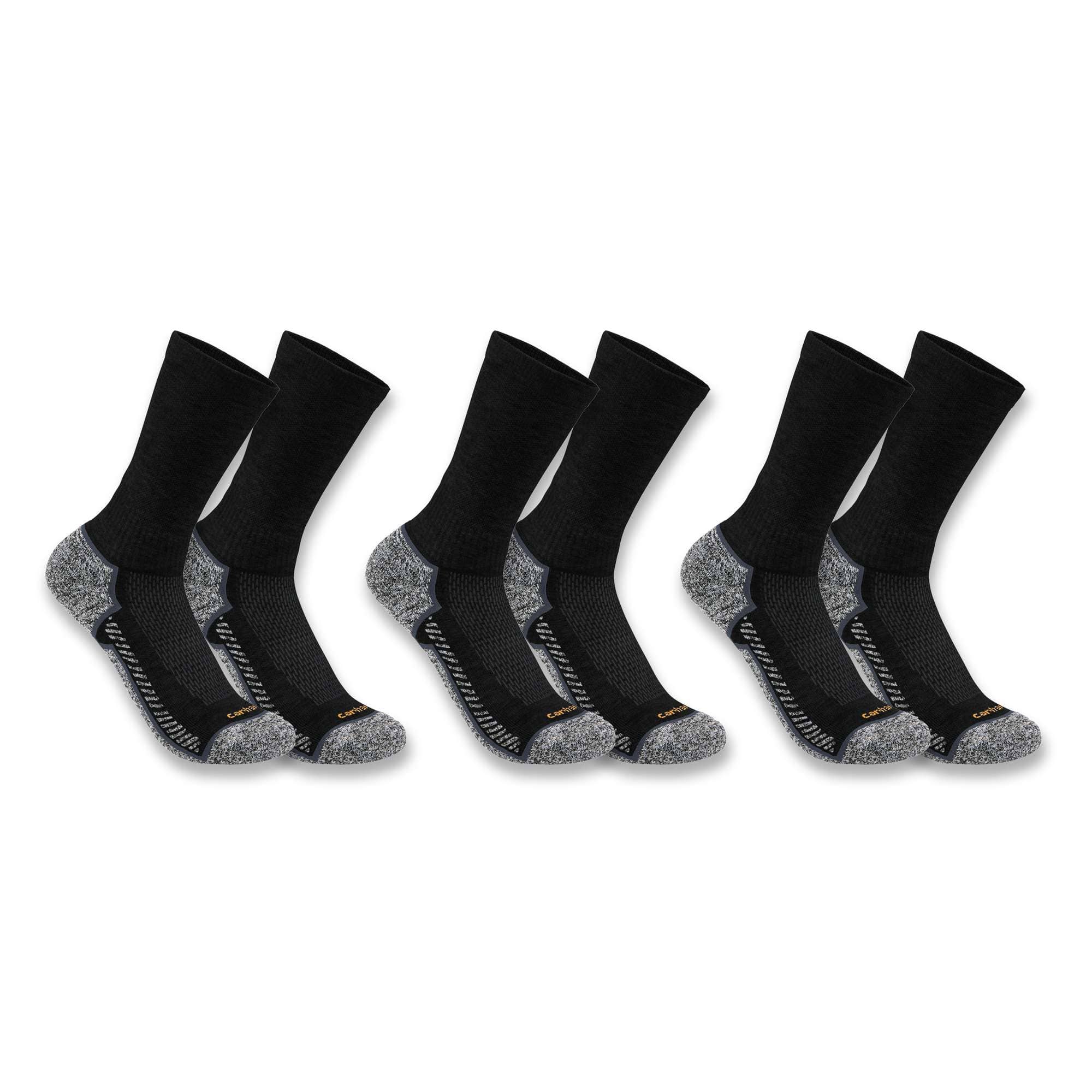 Additional thumbnail 1 of Carhartt Force® Midweight Crew Sock 3-Pack