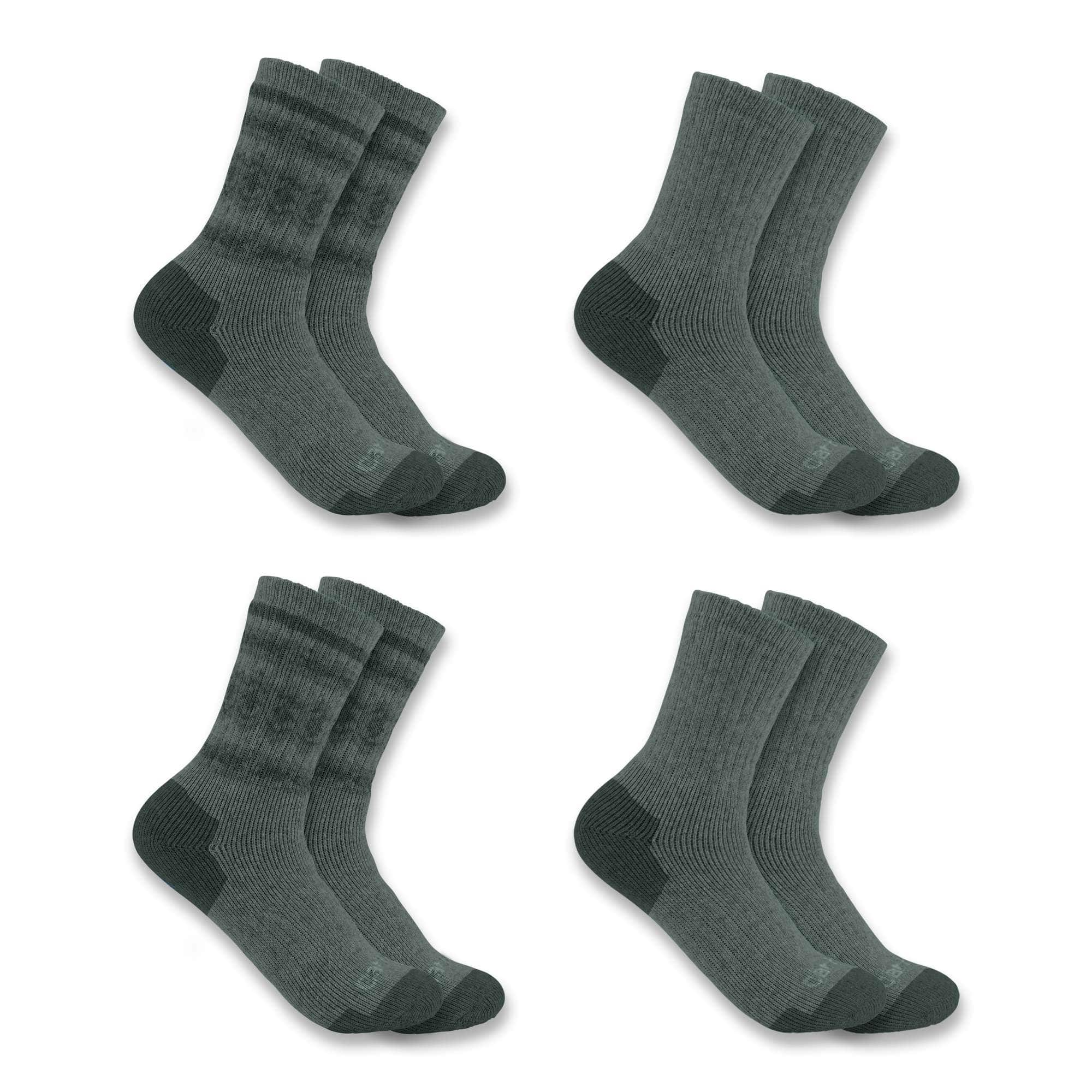 Carhartt - Men's 2 Pack Cold Weather Thermal Socks (CHMA7740B2 BLK