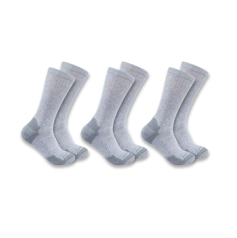 Unisex Training Cotton Crew Sock (3 Pack), Under Armour