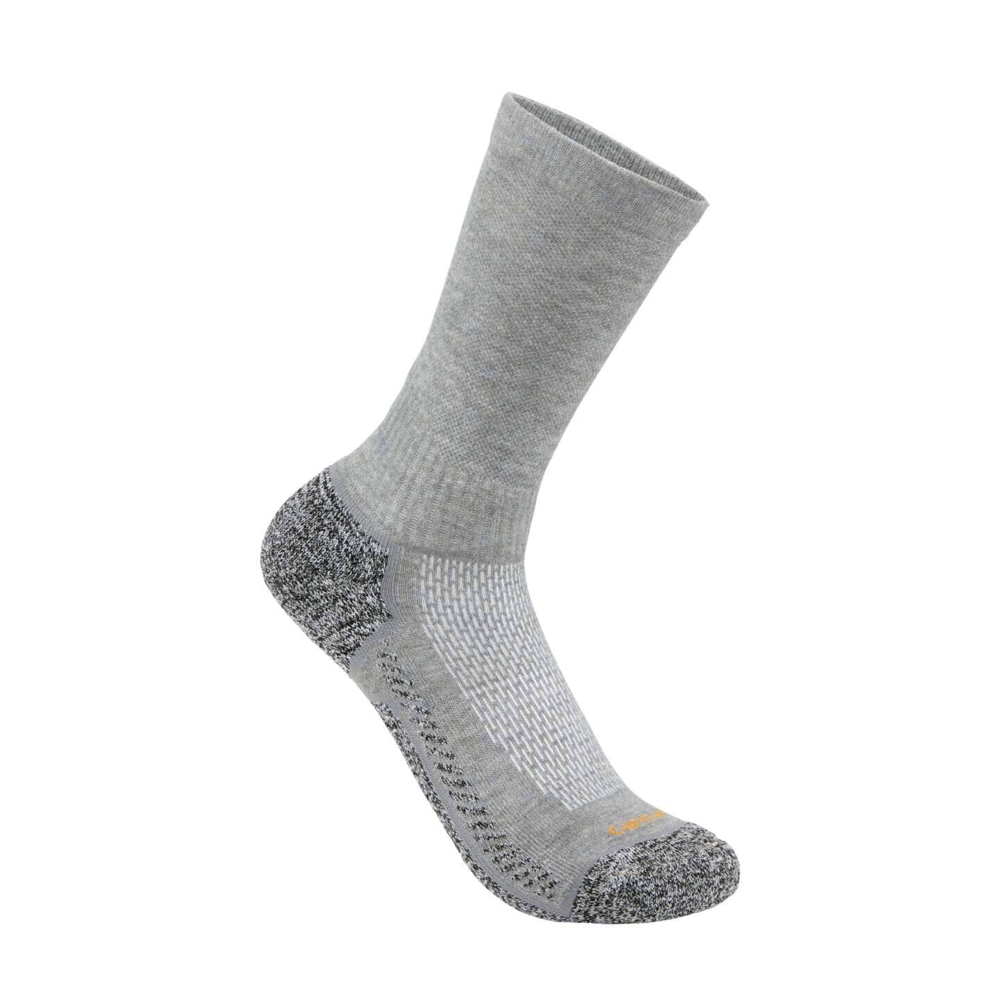 Носки Midweight, средней высоты, 3 шт. — Carhartt, цвет: Серый — фото 2