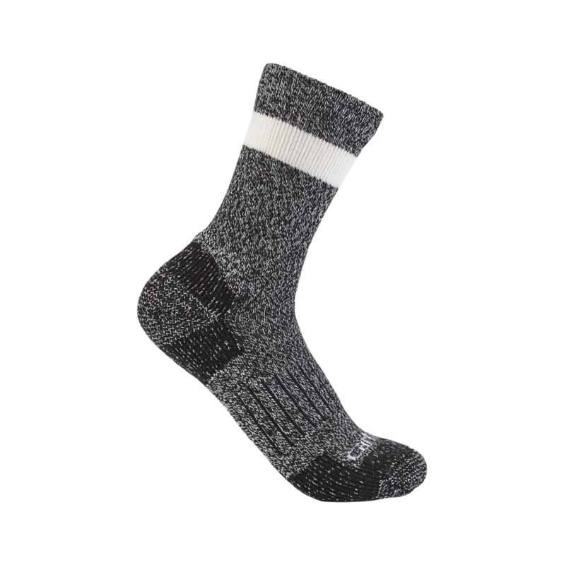 Carhartt  Black Heather Women's Midweight Crew Sock