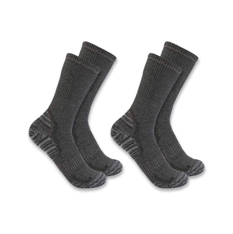 Carhartt Force® Midweight Synthetic-Wool Blend Crew Sock 2-Pack | 25% ...