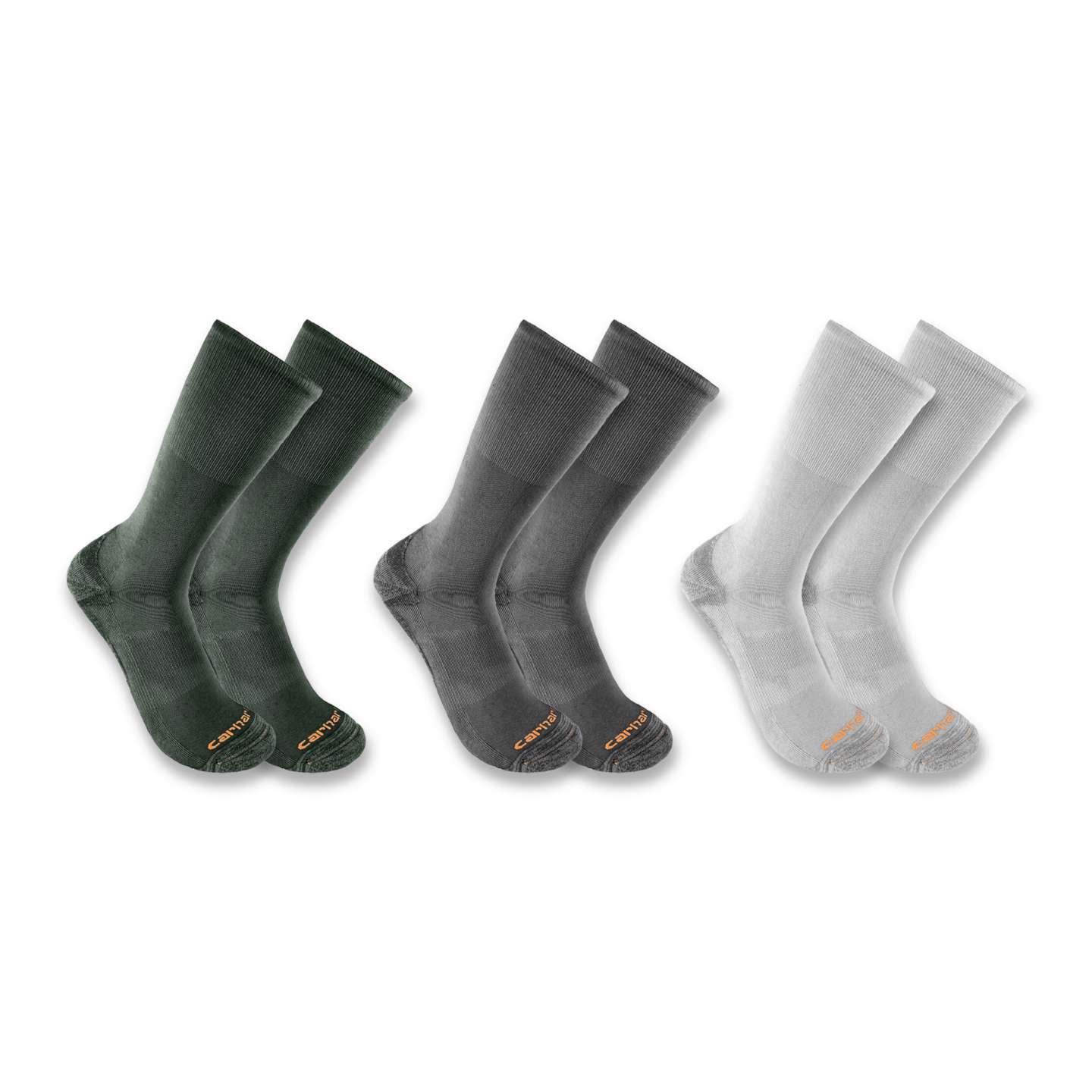 Носки Comfort, средней высоты, хлопок, 3 шт. — Carhartt, цвет: Тёмно-синий — фото 1