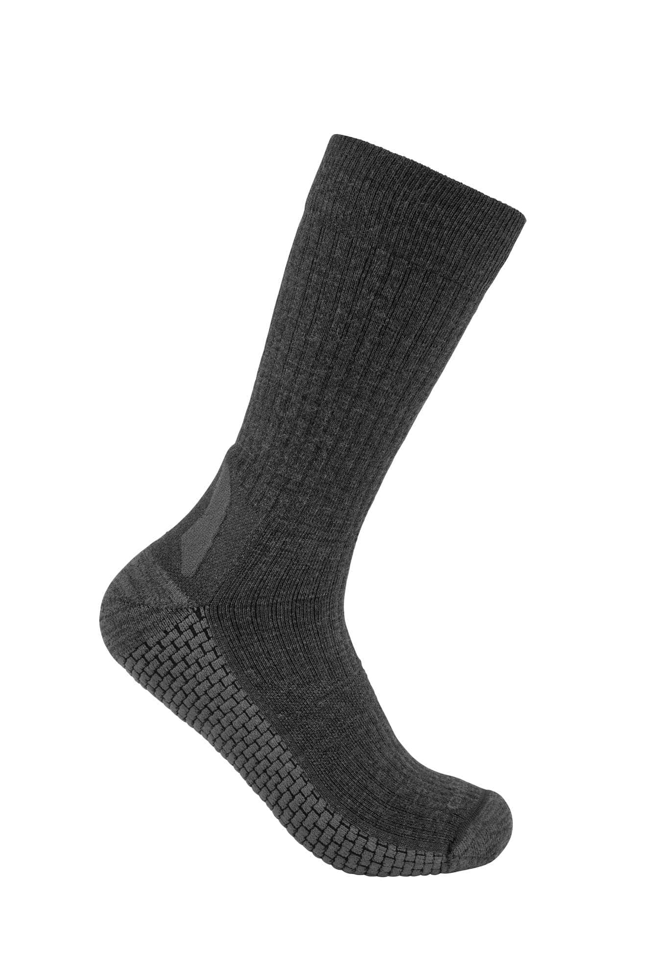 Carhartt Force® Grid Midweight Merino Wool Blend Crew Sock