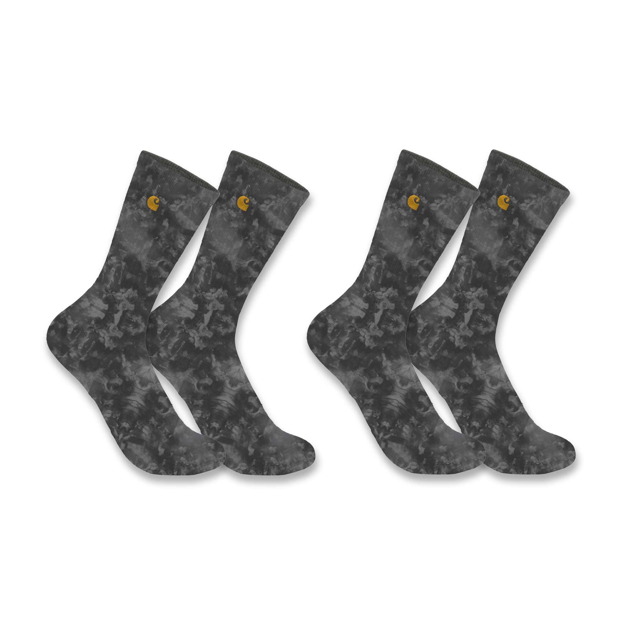 Additional thumbnail 1 of Women's Midweight Tie-Dye Crew Sock 2-Pack