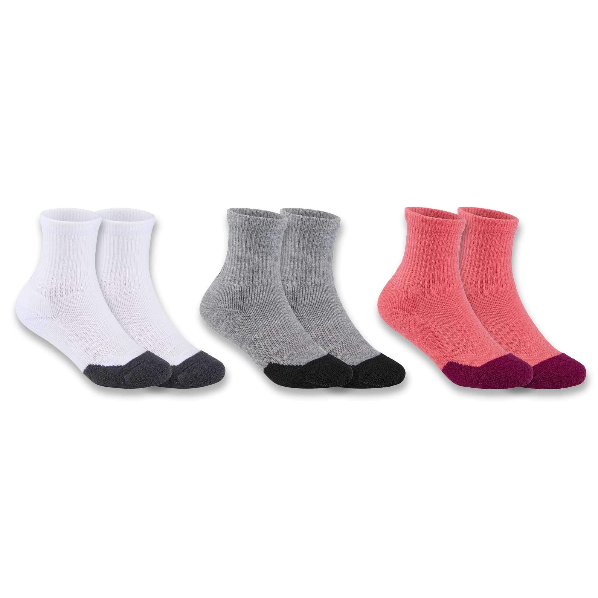 Carhartt Kids' Force Midweight Logo Crew Sock 3-Pack