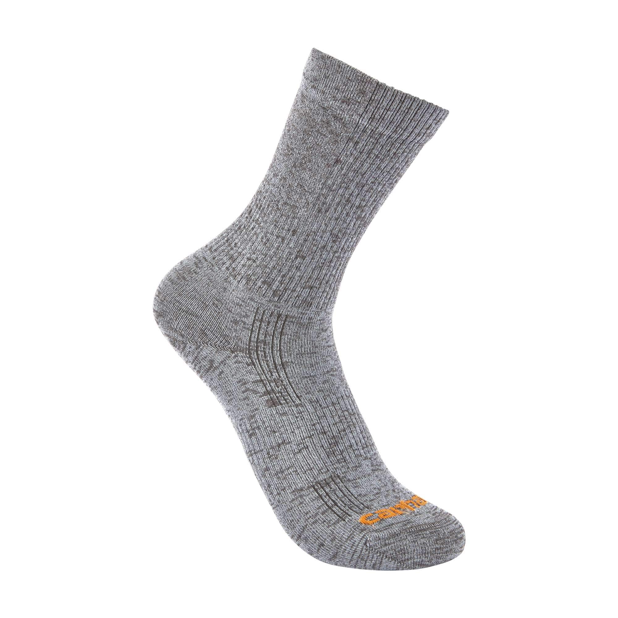 Lightweight Durable Nylon-Synthetic Blend 
Crew Sock